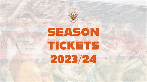 Matchday tickets Season 2024/25 .